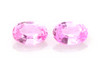 Oval Pink Sapphire Gemstone, 1.15 Carat – Medium Intense, Matched Pair