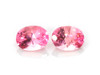 Oval Pink Tourmaline Gemstone, 2.45 Carat – Vivid Intense, Matched Pair