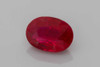 Oval Ruby Gemstone 3.09 Carat Vivid Intense