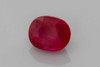 Oval Ruby Gemstone 1.03 Carat Vivid Intense