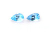 Vivid Intense Blue Pear Shape Aquamarine Gemstone – 1.4 Carat, Matched Pair