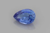 0.71 Carat Pear Shape Blue Sapphire Gemstone, Medium Light