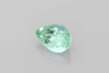 Pear Shape Mint Tourmaline Gemstone – Vivid Intense Green – 1.23 Carat, Unheated