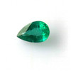 1.83 Carat Pear Shape Emerald Gemstone, Medium Intense Green
