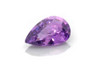 Pear Shape Purple Sapphire Gemstone – 3.11 Carat, Medium Intense, Unheated, GIA Certified