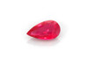 Pear Shape Ruby Gemstone 1.02 Carat Vivid Intense