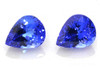 Pear Shape Tanzanite Gemstone – 5.57 Carat, Vivid Intense Blue, Matched Pair
