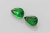 Pear Shape Tsavorite Gemstone – 3.11 Carat, Vivid Intense Green, Unheated, Matched Pair