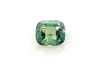 1.51 Carat Rectangular Cushion Teal Sapphire Gemstone, Vivid Intense Green-Teal, Unheated