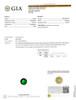2.98 Carat Round Emerald Gemstone, Vivid Rich Green, GIA Certified