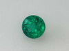 0.9 Carat Round Emerald Gemstone – Vivid Rich Green, GIA Certified