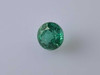 0.73 Carat Round Emerald Gemstone – Medium Intense Green