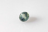 Round Teal Sapphire Gemstone – Medium Intense Green-Teal – 0.58 Carat