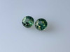 Round Teal Sapphire Gemstone, 2.32 Carat – Vivid Intense Green-Teal, Unheated, Matched Pair