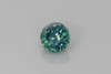 1.67 Carat Round Teal Sapphire Gemstone, Vivid Intense Blue-Teal, GIA Certified, Montana, USA Origin