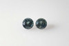 0.7 Carat Round Teal Sapphire Gemstone – Medium Intense Green-Teal, Matched Pair