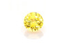 Vivid Intense Round Yellow Sapphire Gemstone – 2.95 Carat
