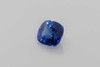 4.03 Carat Square Cushion Blue Sapphire Gemstone, Vivid Rich, GIA Certified