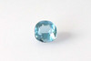 Square Cushion Aquamarine Gemstone – 0.85 Carat, Vivid Rich Blue