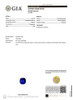Square Cushion Blue Sapphire Gemstone – 1.52 Carat – Medium Light, Unheated, GIA Certified