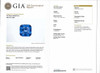 Square Cushion Blue Sapphire Gemstone – 2.56 Carat, Medium Intense, GIA Certified