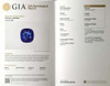 Vivid Intense Square Cushion Blue Sapphire Gemstone – 3.13 Carat, GIA Certified