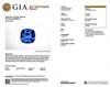 Square Cushion Blue Sapphire Gemstone – Medium Light – 3.04 Carat, GIA Certified