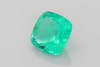 4.89 Carat Square Cushion Emerald Gemstone – Medium Intense Green, GIA Certified