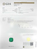 4.89 Carat Square Cushion Emerald Gemstone – Medium Intense Green, GIA Certified