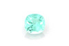 1.17 Carat Square Cushion Lagoon Tourmaline Gemstone, Medium Intense Green