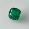 Vivid Intense Green Square Cushion Emerald Gemstone – 2.57 Carat, GIA Certified
