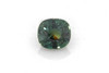 Vivid Intense Green-Teal Square Cushion Teal Sapphire Gemstone – 1.4 Carat, Unheated