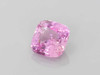 Square Cushion Pink Sapphire Gemstone – 5.07 Carat, Light, GIA Certified