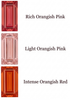 Chatham Lab Created Intense Orangish Red Pink Padparadscha Sapphire Gemstone – Baguette Cut – GEM Grade