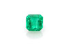 1.44 Carat Asscher Cut Emerald Gemstone, Vivid Rich Green, GIA Certified