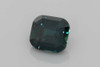 Deep Green-Teal Cushion Teal Sapphire Gemstone – 3.01 Carat, Unheated, GIA Certified