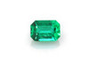Octagon Cut Emerald Gemstone – Vivid Rich Green – 0.98 Carat, GIA Certified