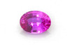 Oval Pink Sapphire Gemstone – 2.1 Carat, Deep
