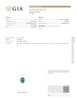 1.27 Carat Oval Teal Sapphire Gemstone, Vivid Intense Green-Teal, GIA Certified
