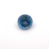 2.09 Carat Round Aquamarine Gemstone, Deep Blue