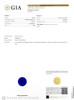 Round Blue Sapphire Gemstone – 4 Carat, Medium Light, GIA Certified