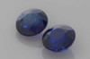 Round Blue Sapphire Gemstone, 3.72 Carat – Deep, Matched Pair
