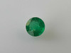 Round Emerald Gemstone, 1.15 Carat – Vivid Intense Green