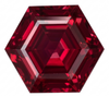 Copy of Chatham Lab Created Ruby Gemstone – Hexagon Cut – GEM Grade