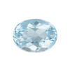 Oval Aquamarine Gemstone, 1.18 Carat – Vivid Medium Blue