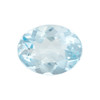 1.13 Carat Oval Aquamarine Gemstone – Vivid Medium Sky Blue