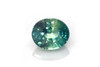 Vivid Intense Green-Teal Oval Teal Sapphire Gemstone – 2.03 Carat, Unheated, GIA Certified