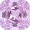 Chatham Lab Created Cotton Candy Pink Champagne Sapphire Gemstone – Square Radiant Cut – GEM Grade