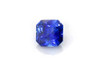 Asscher Cut Blue Sapphire Gemstone 1.7 Carat Vivid Intense