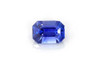 Octagon Blue Sapphire Gemstone 1.73 Carat Vivid Intense